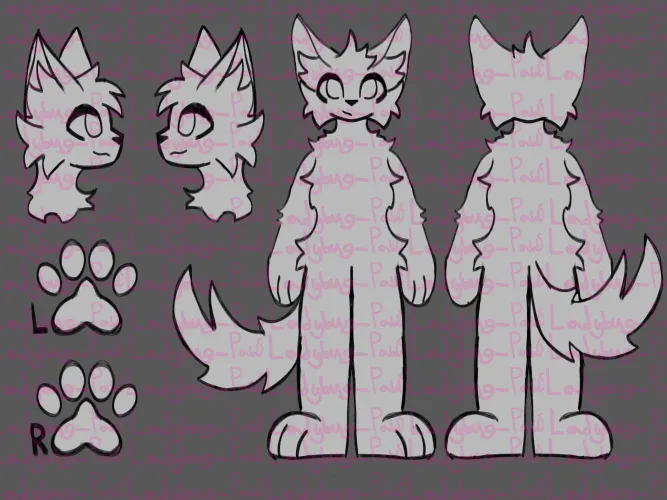 Thumbnail Get Your 2 Free Custom Reference Sheets from Ladybug_Paws