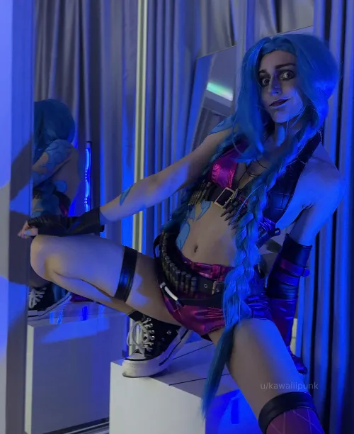 Thumbnail kawaiiipunk Slays as Jinx from League of Legends