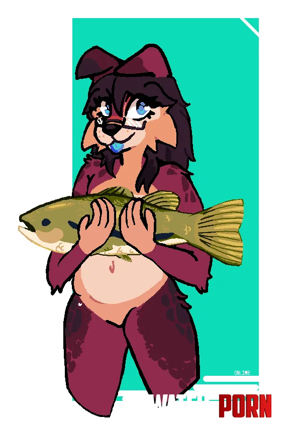 Who up fishin they web  My side of an art trade  by OnLimee_