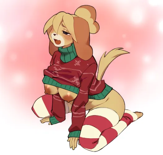 Thumbnail Isaballe on Boxing Day F by the-demonette | A Yiff Journey