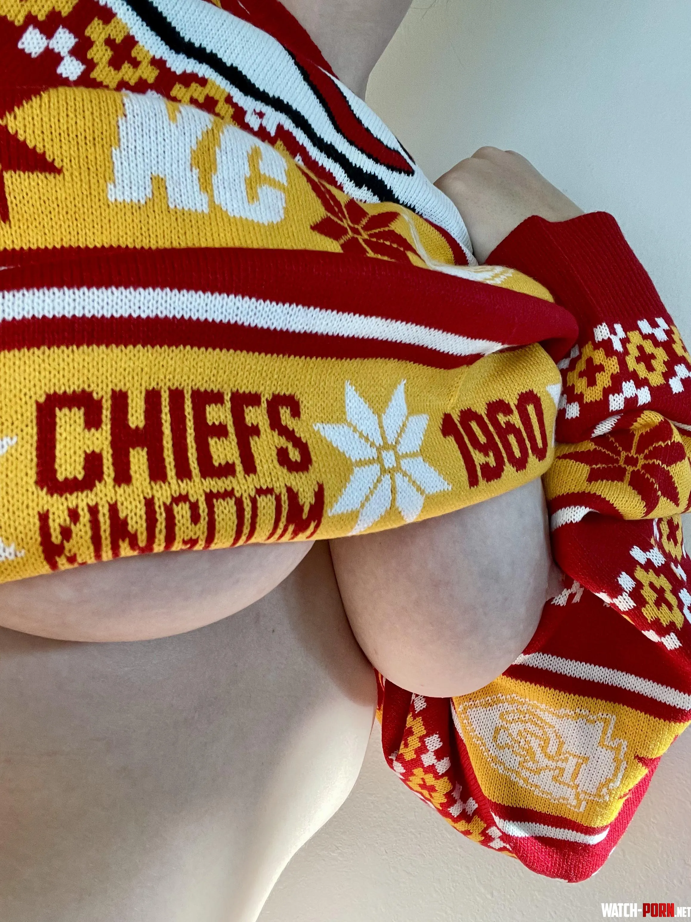 Merry Christmas and Lets Go Chiefs  by TootsieTreasure69