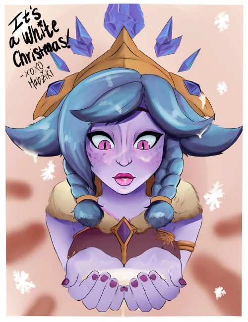 Thumbnail Neekos White Christmas: Mabziki's Artistry in Rule34LoL Realm