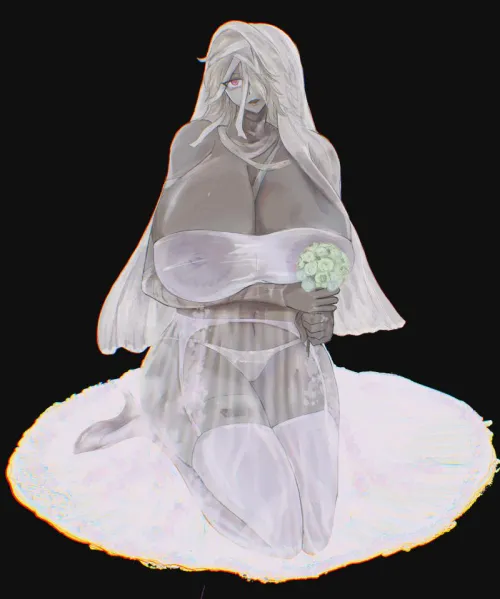 Thumbnail Spooky Sensuality: Unveiling the Zombie Bride by NSFWilliam69 - MonsterGirl