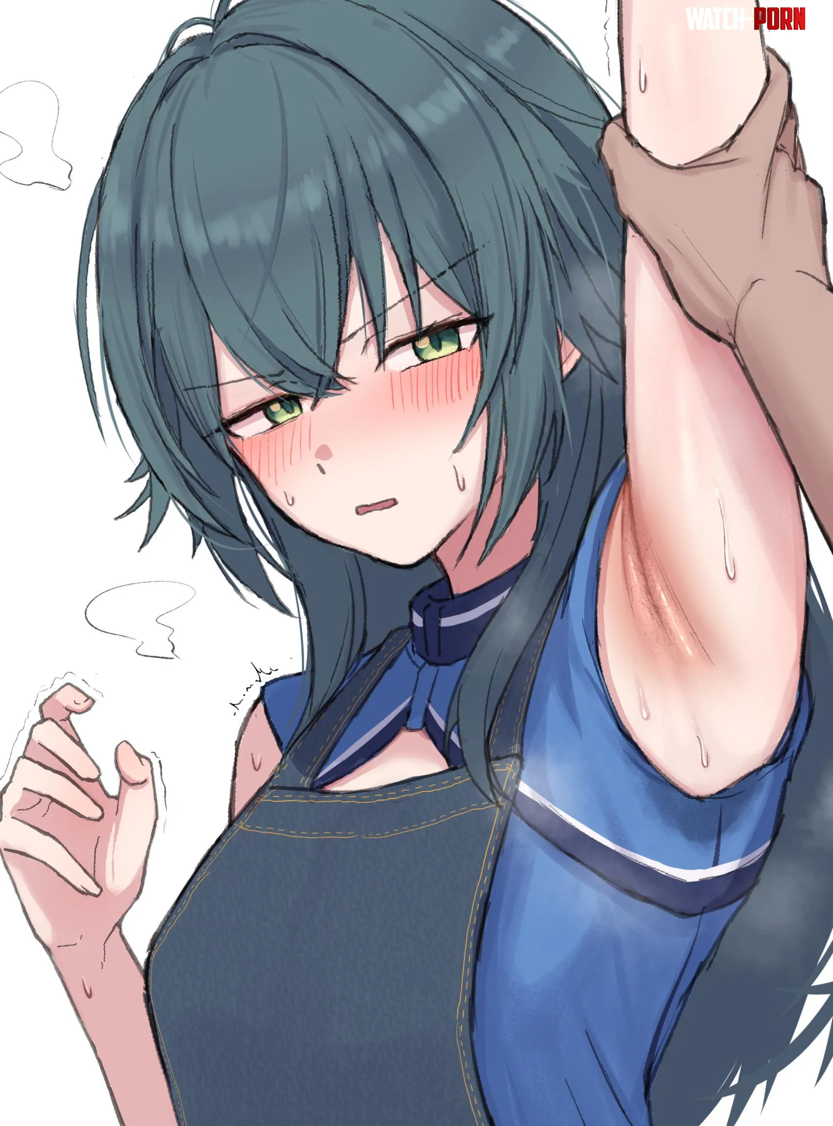 Checking Temaris sweaty pits anonattsu Idolmaster by Udi-Dis