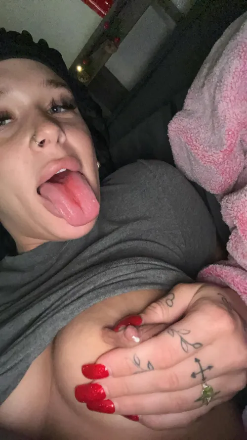 Thumbnail pregnantprincessxx Yearns for Titty Drainage with Lactation Desires