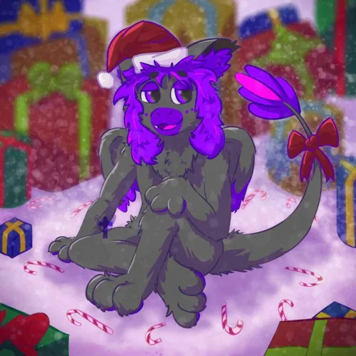 Thumbnail A Very Derggy Chwistmas 3 Art by Me FinniTheFox | FinniTheFox | Furry Category