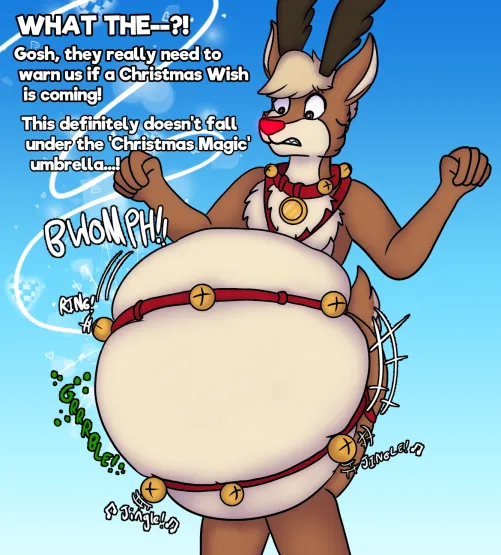 Thumbnail A Christmas Wish: Vore Fantasy Art by TastyTales featuring Image