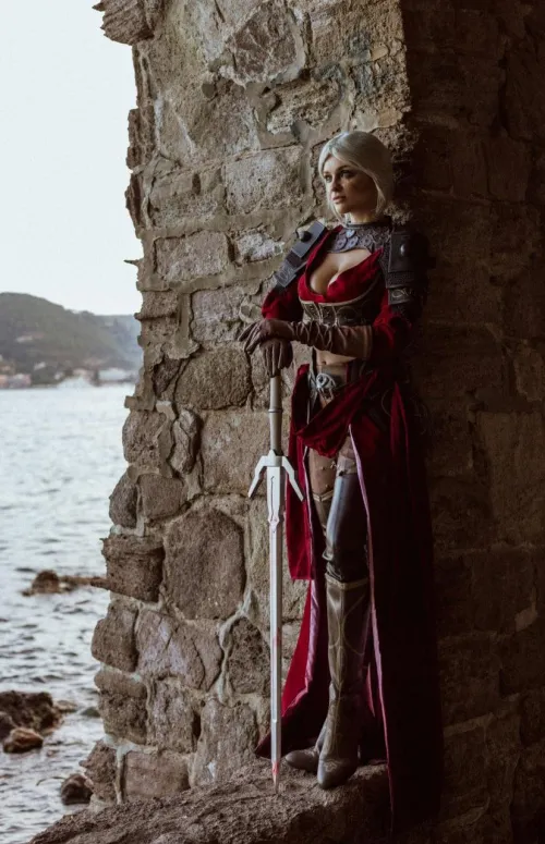 Thumbnail Sophie_Katssby Nails the Cirilla Cosplay from The Witcher