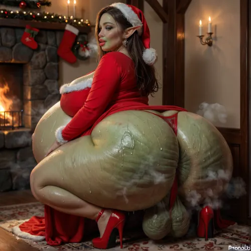 Thumbnail NyraEitheryl's Provocative Invitation: Merry Xmas Ride on My Adult Cock!