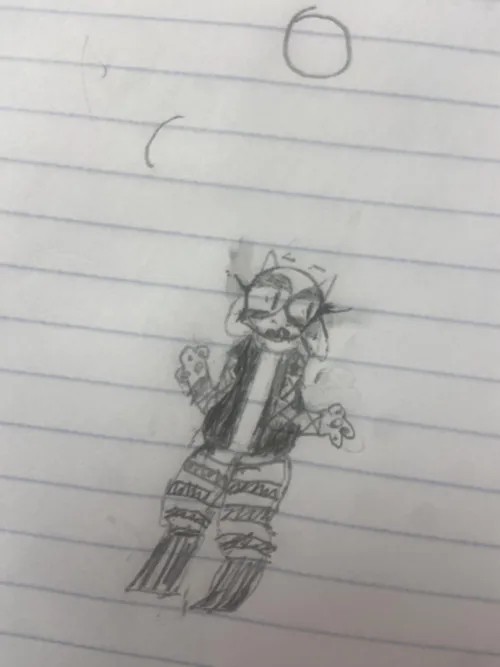 Thumbnail Crappy Pencil Art OC by fishy-boe - Furry Category