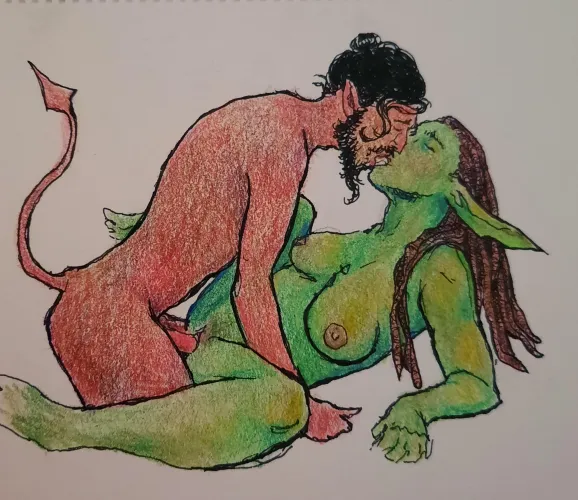 Thumbnail Sexy Goblin Art: Unveiling Temptation by Weary_Nobody_3294