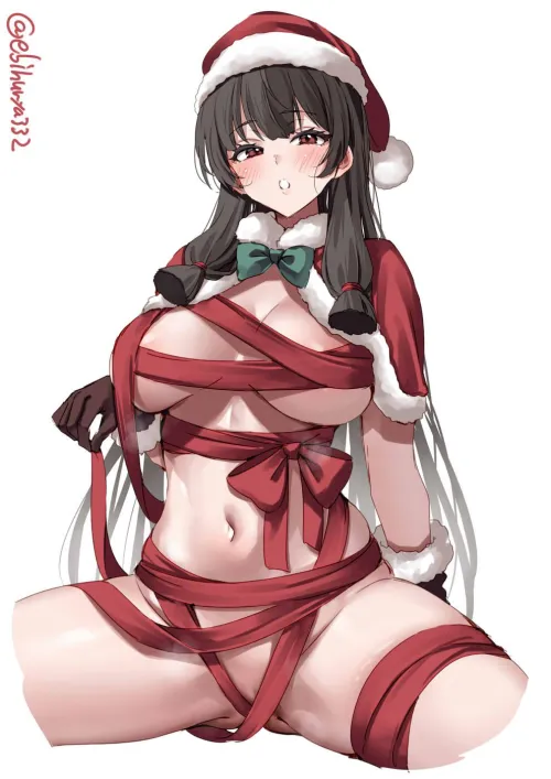 Thumbnail Celebrating Christmas with Isokaze Ebifurya in the KanColle World