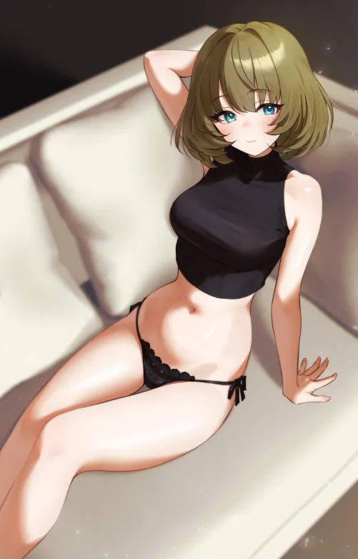 Thumbnail Kaede Takagaki Idolmaster - Anime Midriff Insight