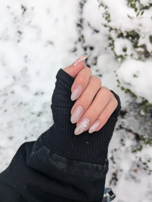 Thumbnail Winter Wonderland: Embracing Nail Fetish by RitaXRae