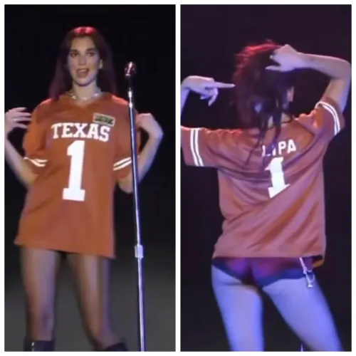 Thumbnail Dua Lipa in Texas - CelebrityButts by pizzafridaysss