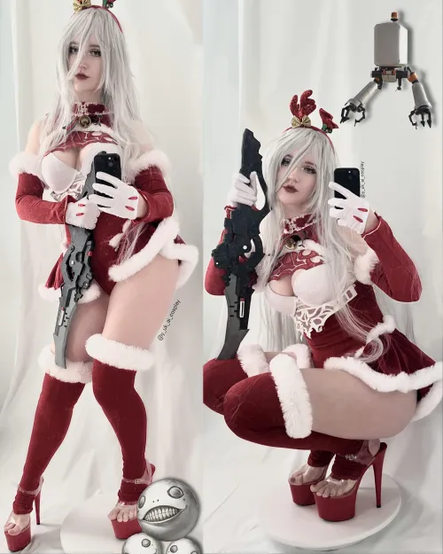 Thumbnail 2A XMAS Costume by yukaicosplay | Author y_uk_ai_cosplay - cosplaygirls