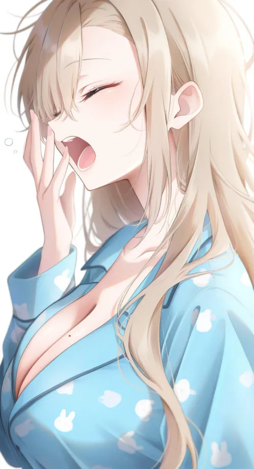 Thumbnail Yawning Asuna: Blue Archive Expose by CheetahSperm18 | OppaiLove