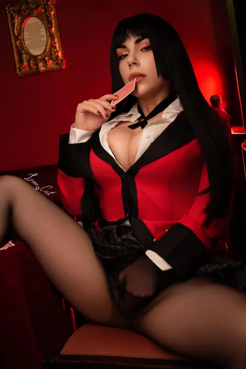 Thumbnail CosplayGirls: Encounter Enchantment with Yumeko Jabami from Kakegurui by Izmacat by iam_izmacat