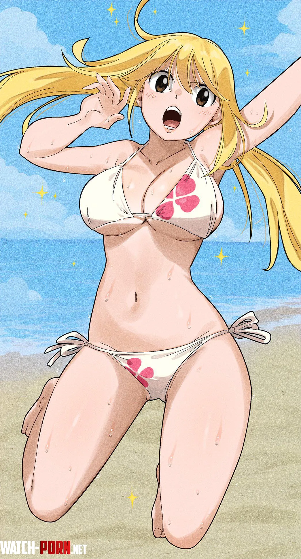 Volleyball Lucy Fairy Tail by A_MASSIVE_PERVERT