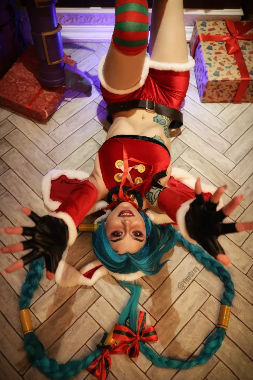 Thumbnail CosplayGirls: Unleash Fantasy with Jinx Arcane by YuuGray by YuuGray