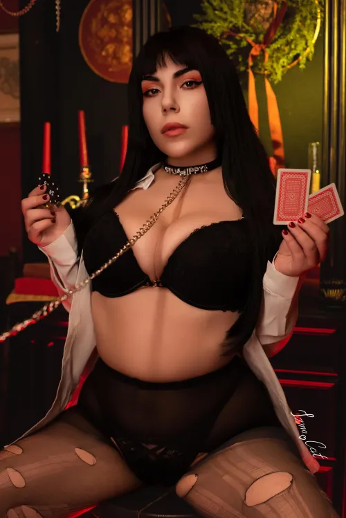 Thumbnail Yumeko Jabami Cosplay by Izmacat | Kakegurui in cosplaygirls Category