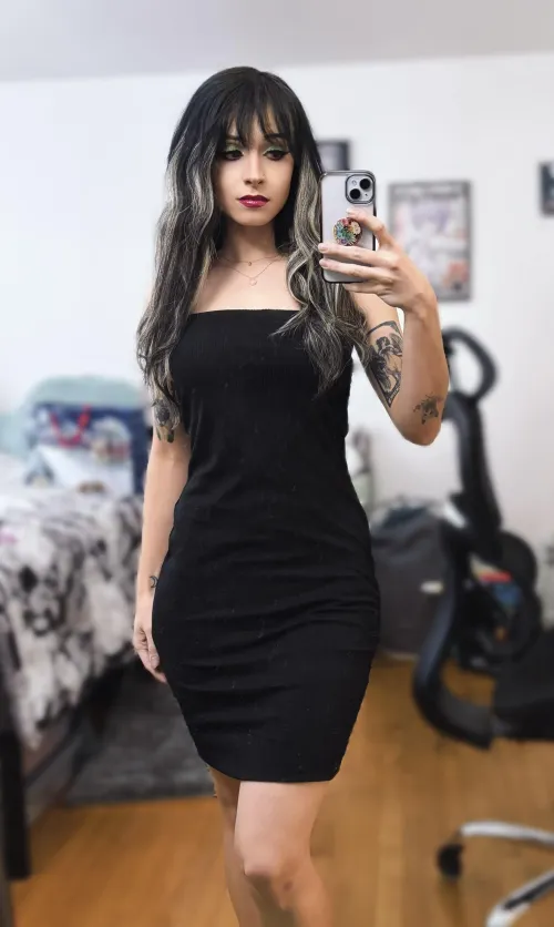 Thumbnail Loving the New Dress Vibes | tightdresses by _NocturnalSirenSong