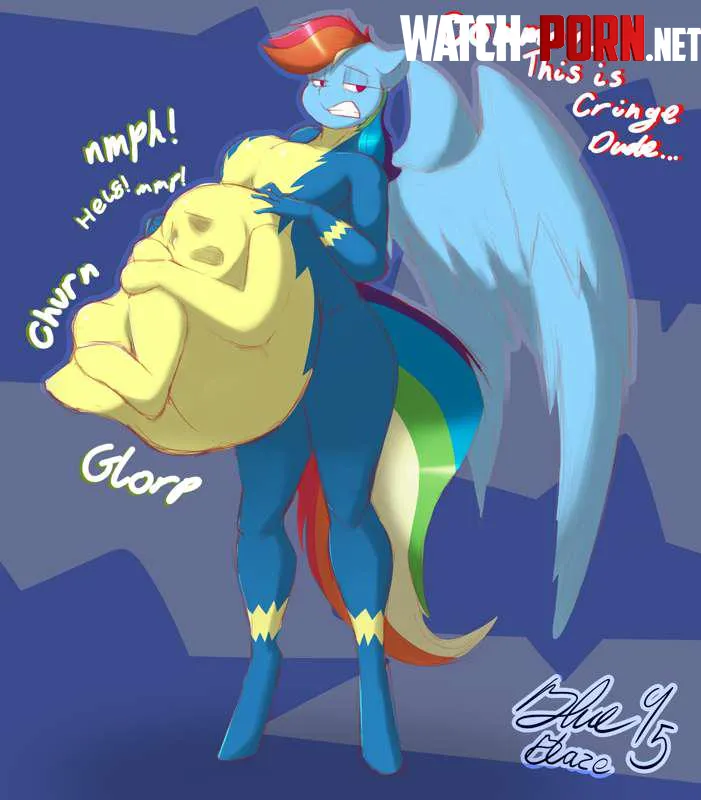 image Rainbow Dash vore artwork by seb111114 link in the description by SpiritedSalamander61