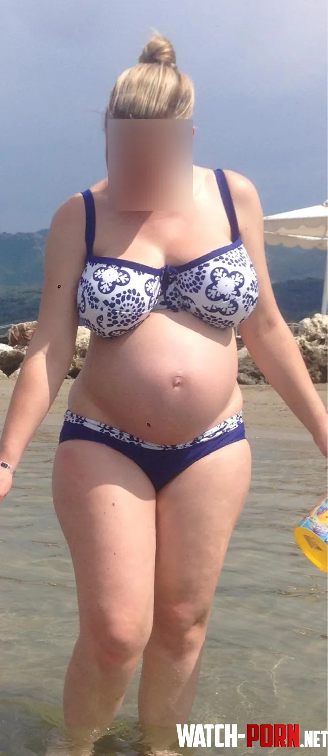 Pregnant wife on holiday  by Any_Connection_6433