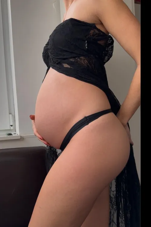 Thumbnail Admiring Pregnancy: A Reflection by -BelleBooty- | PregnantPorn