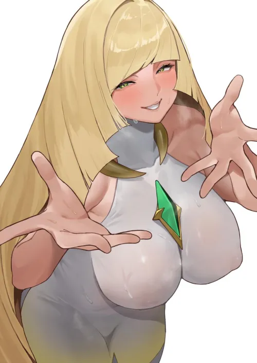 Thumbnail Netap Features Lusamine Mios on PokePorn