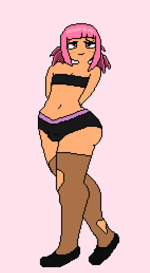 Thumbnail webcrush2k Explores More of Casey in PixelArtNSFW