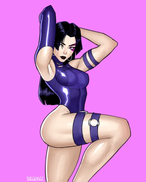 Thumbnail Psylocke Pinup Marvel Rivals: Delve into Rule34 with Beghast