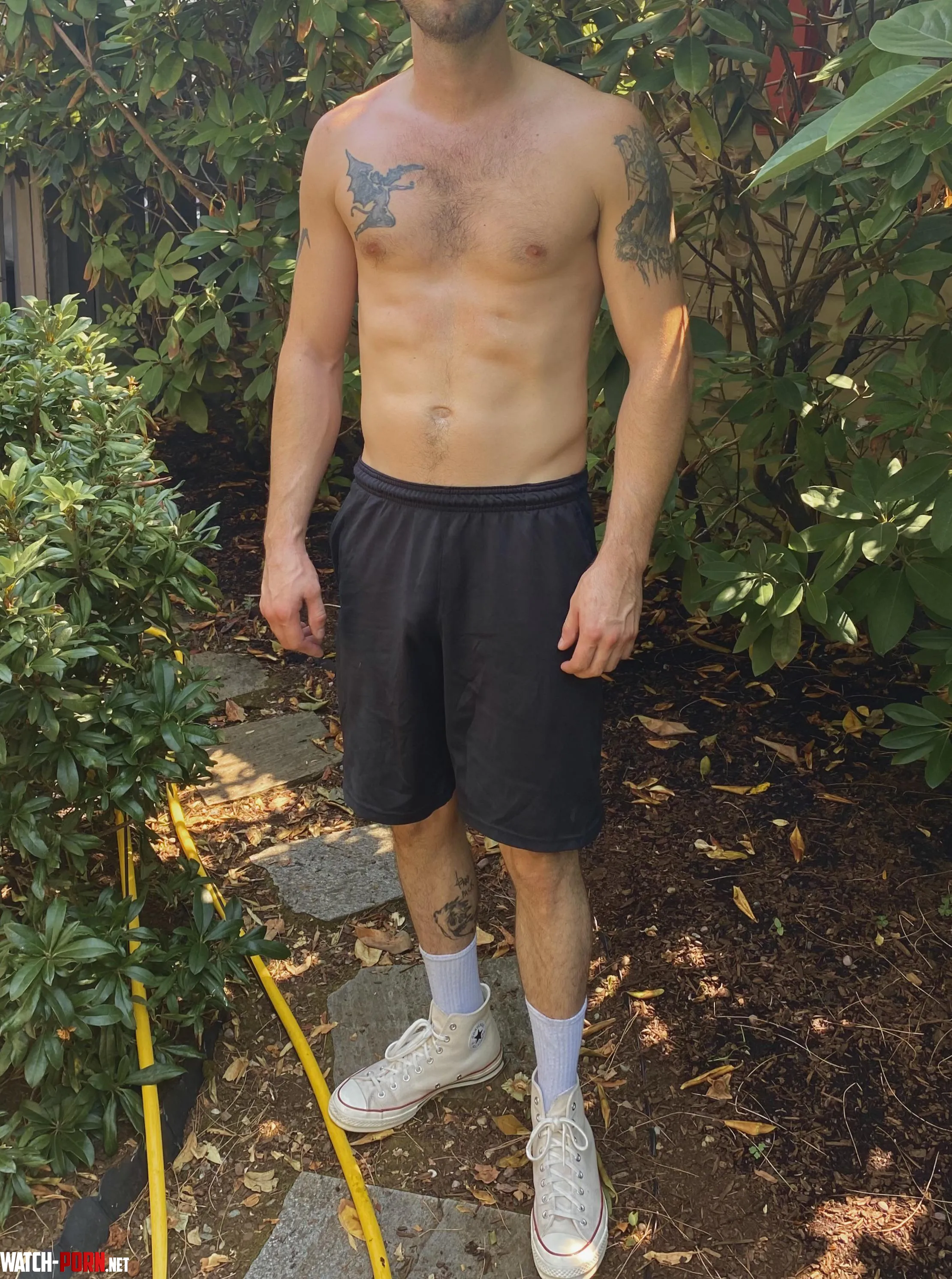 Doing some yard work wanna join  by TheDevilsClaws