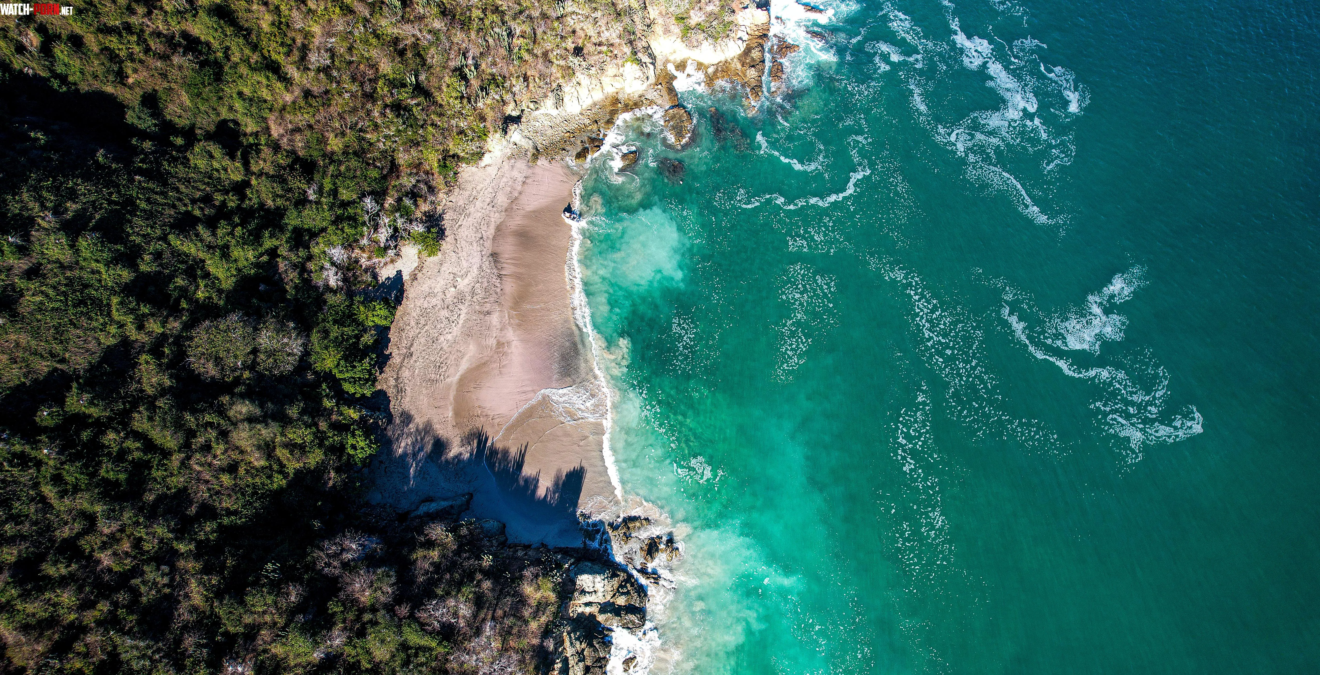 Private beach well only accessible by boatIsla cocinas Mexico  by chnyief