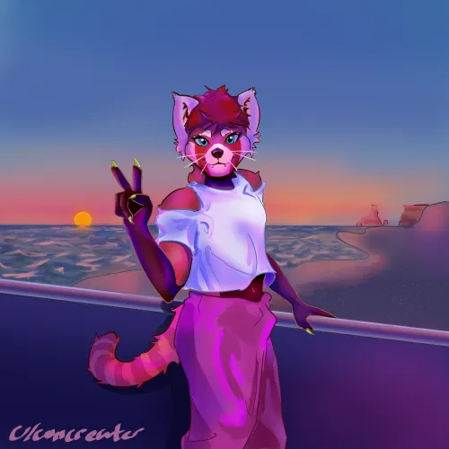 Thumbnail Enjoy a 'Beach walk' experience by cumcreater in the world of furry