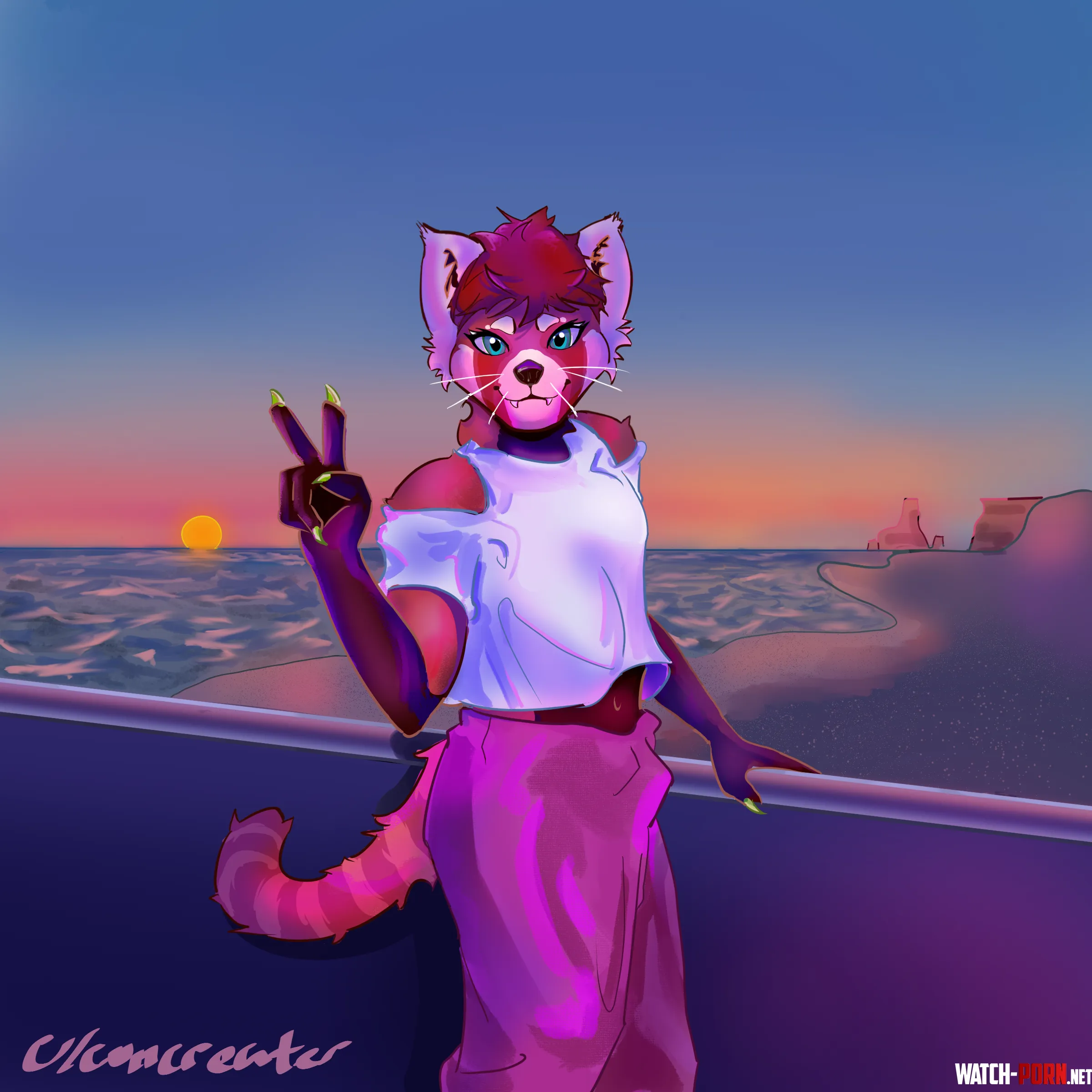 Beach walk by me by cumcreater