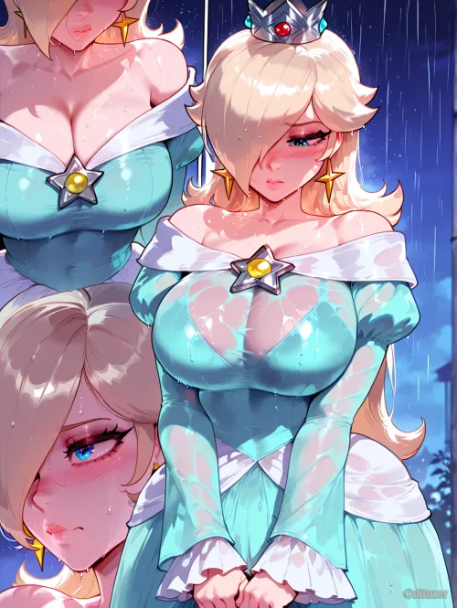 Thumbnail Rainy Fantasy: Exploring Rosalina's Charms by Loud_Work9550 in mariorule34