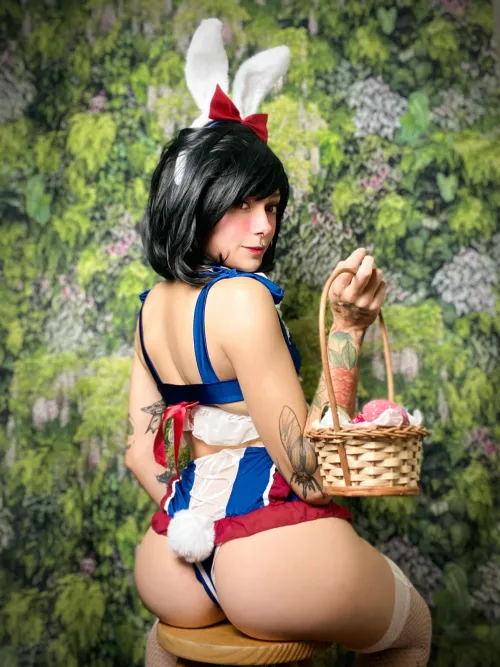 Thumbnail Snow White Bunny Version: A Bunny Cosplay Delight by RagMig by ragmig_