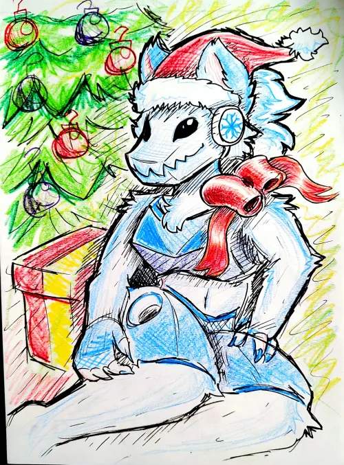 Thumbnail Unwrapping Christmas Surprises: justgotcsp's Furry Adventures