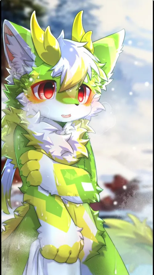 Thumbnail Desperate-Snow-7850 Displays Art by HLG7777 | Furry Category