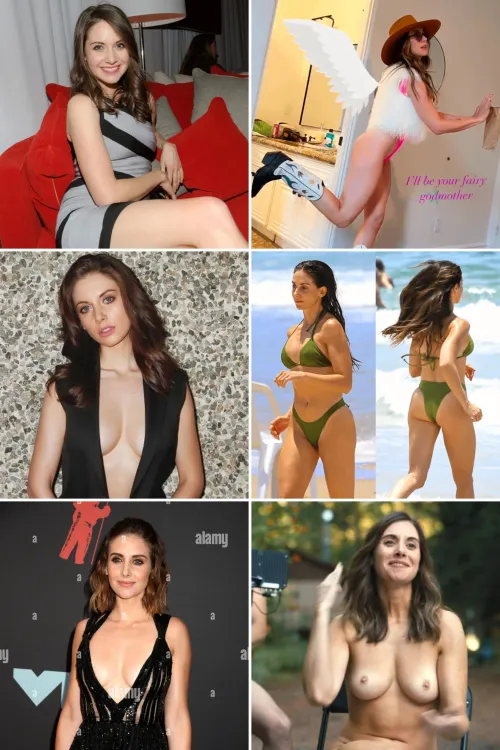 Thumbnail Birthday Girl Alison Brie by SimpleFarmer4448 | celebnsfw Category