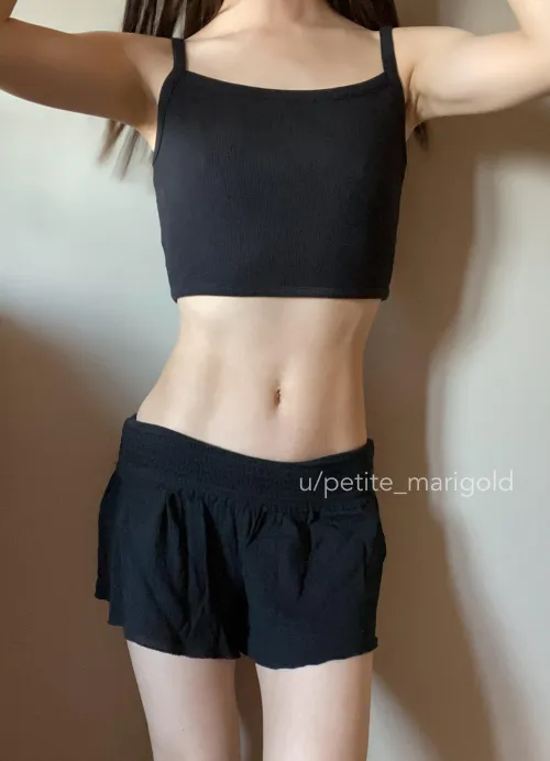 Thumbnail petite_marigold Explores the Love for Crop Tops in Any Season in Croptopgirls Category