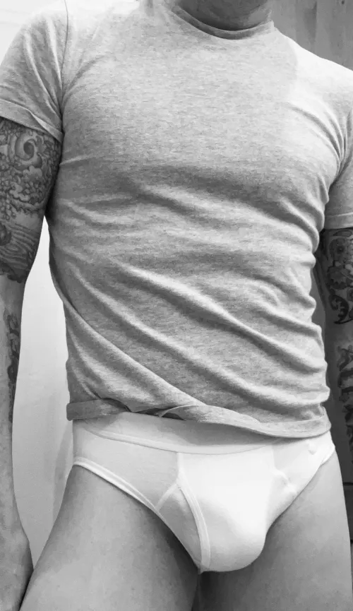 Thumbnail WhiteBriefsShowoff Showcases Black and White Sensations | Bulges