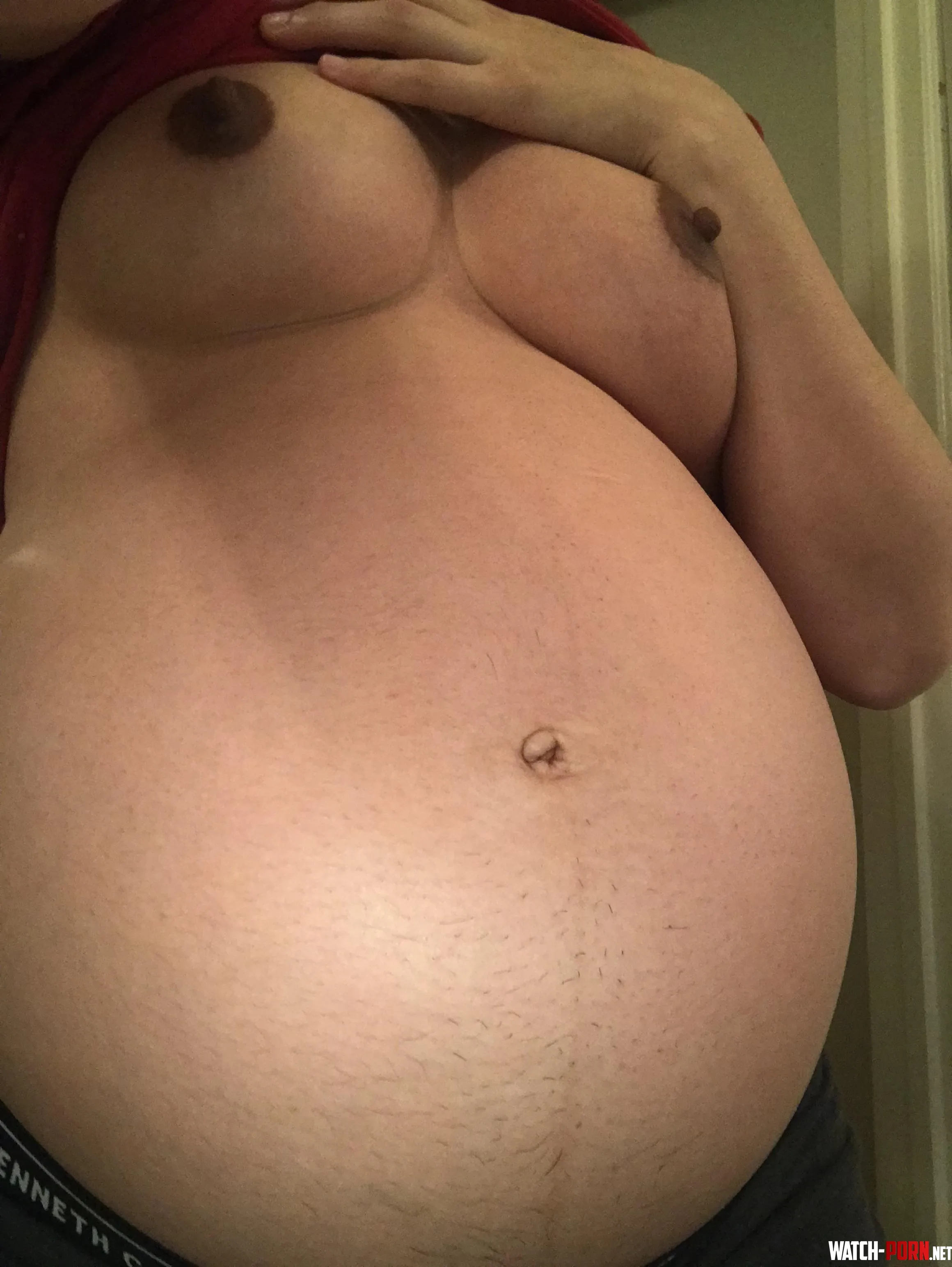 Do you love my pregnant tits by Goodwetwet