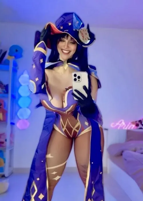 Thumbnail Mona from Genshin Impact: the ultimate cosplay by AriaCosplay