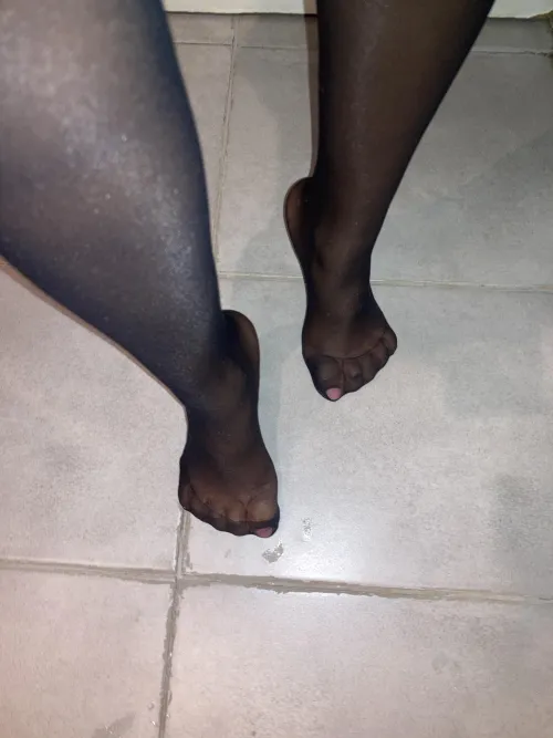 Thumbnail Sensual Pantyhose Temptation: Should I Take Them Off? | babypinkkitty