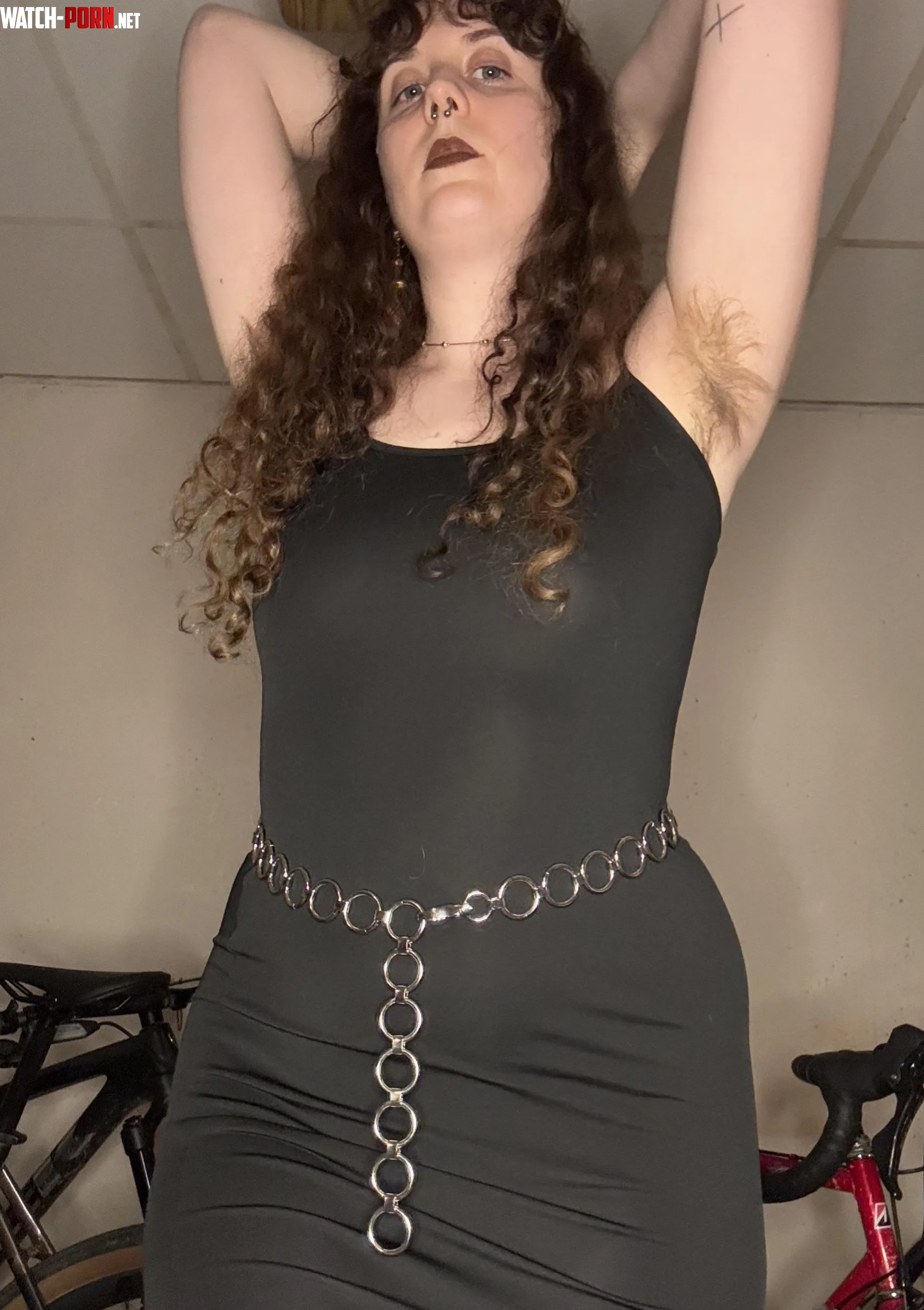 I feel sexy af when I wear a sleeveless dress  by xp0_