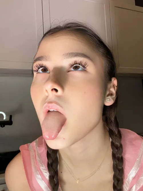 Thumbnail My Tongue is Hungry: RealAhegao Desires by shiny_delight_