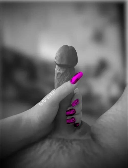 Thumbnail Indulge in 'Long Nails and Hard Cock' by Funnfilth | NailFetish Content