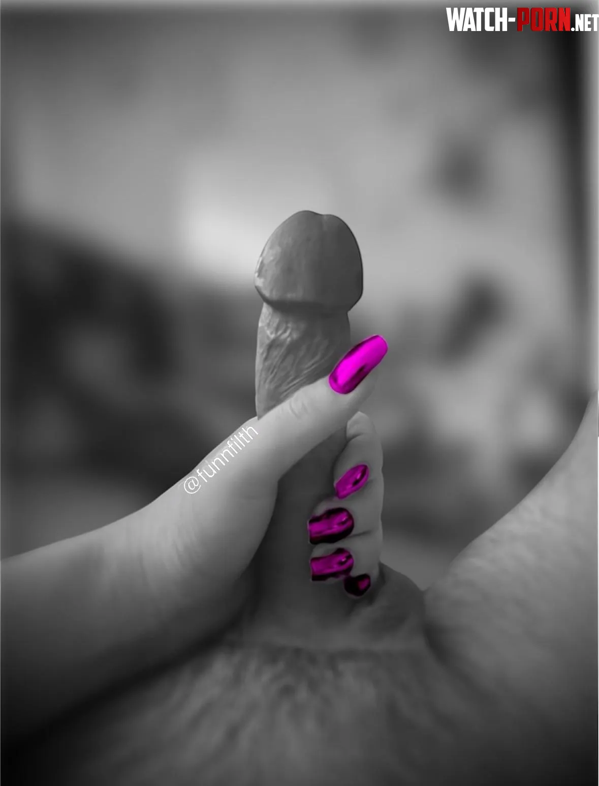 Long nails and hard cock by funnfilth